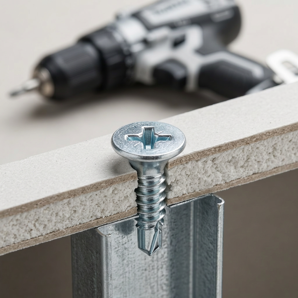 Tornillo volc pta Broca AP ZN (Drywall punta Broca) - 6x1 - 1x140x100U