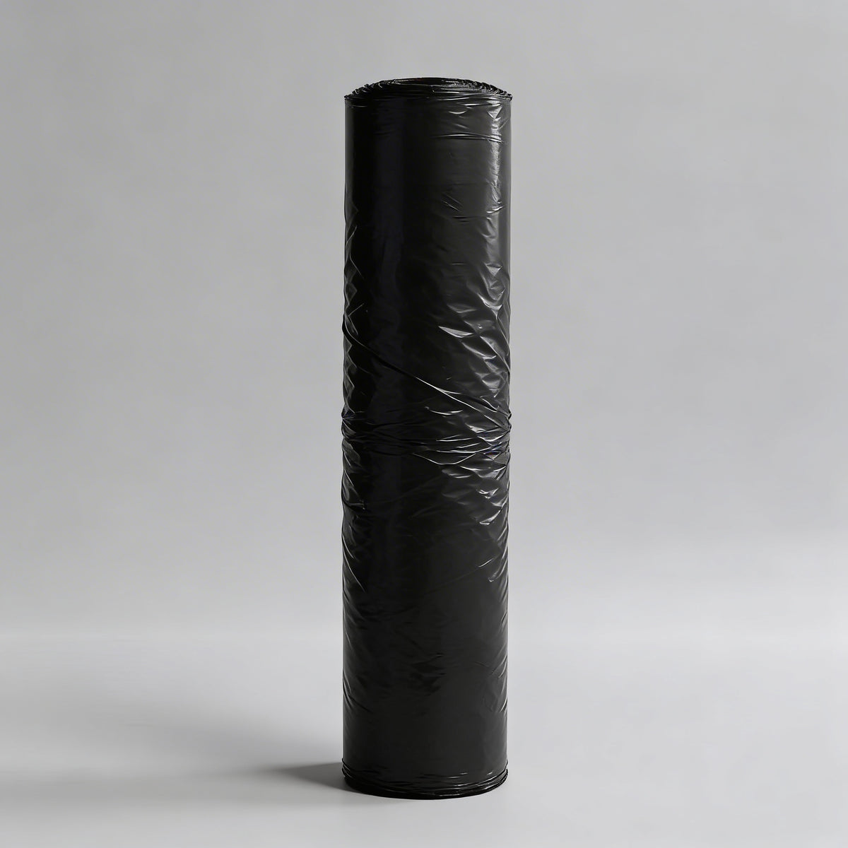 Folio de Polietileno Negro Agrícola / Construcción (Manga Desplegable de 1 m a 2 m - Rollo 50kg - 0.10MIC)